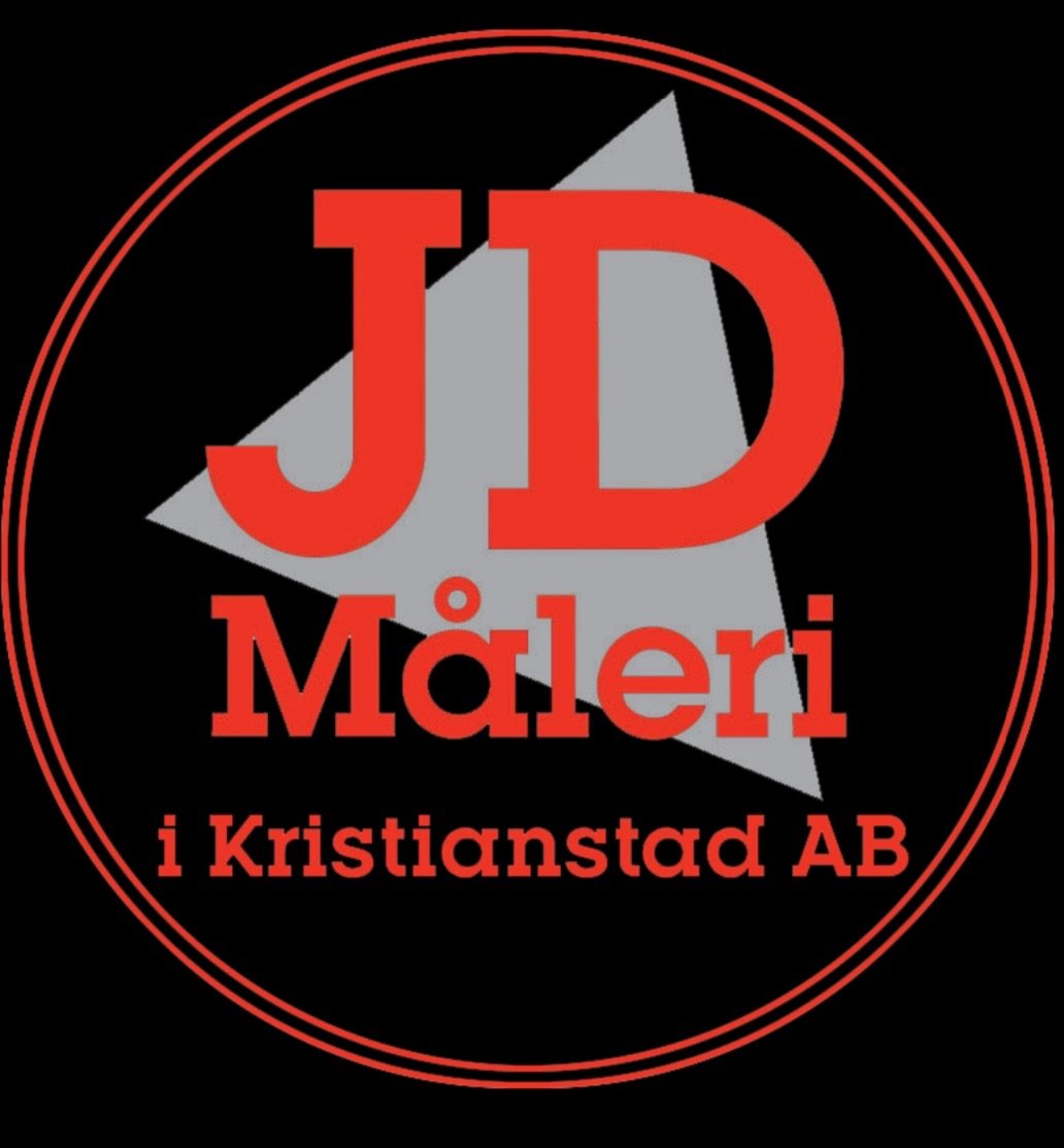 logotyp JD Måleri i Kristianstad AB