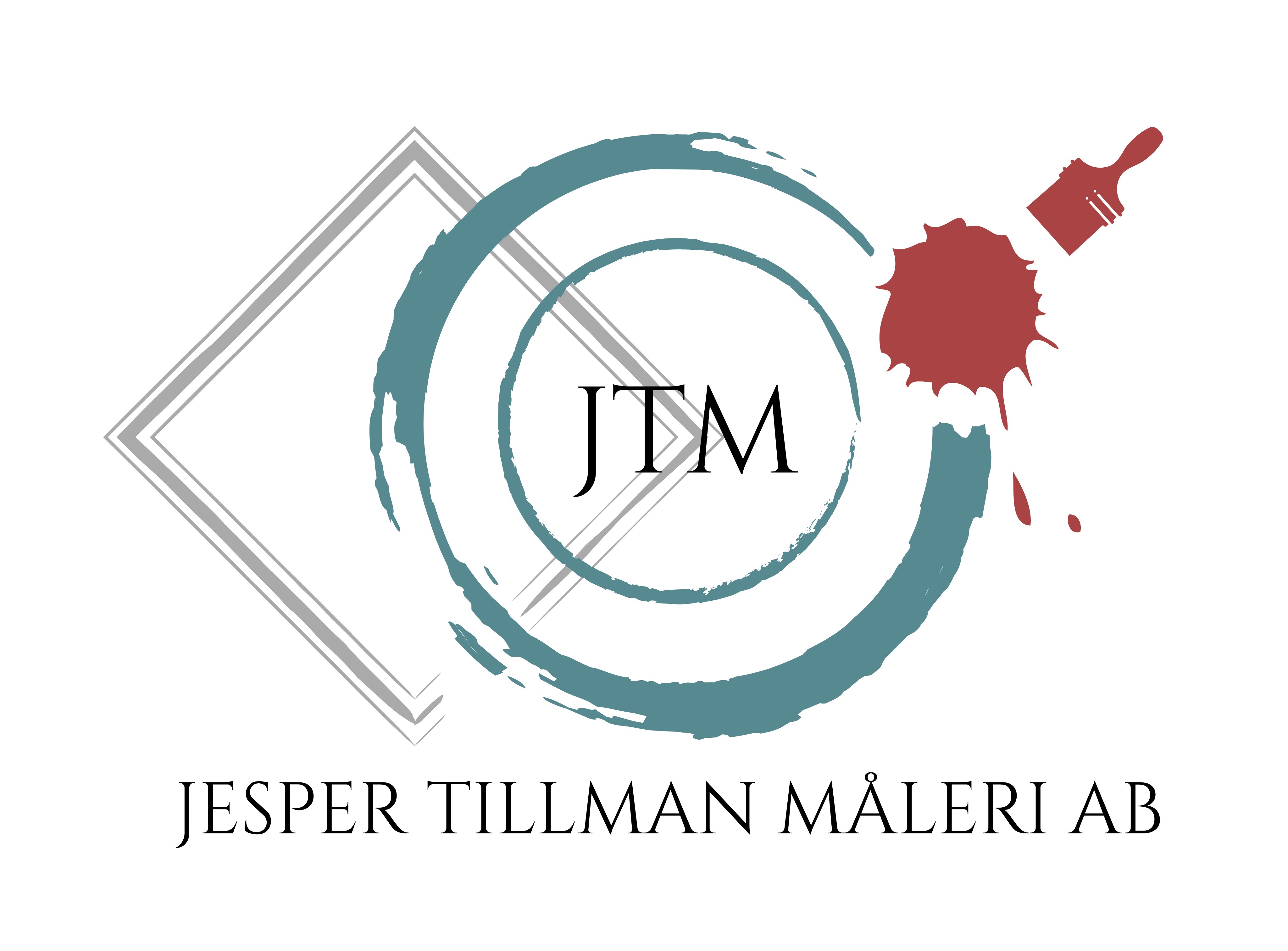 logotyp Jesper Tillman Måleri AB